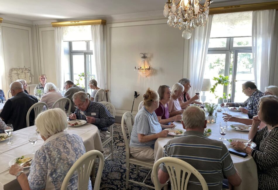 80-års fest på Noors Slott med familj och vänner